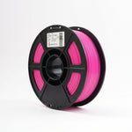 Standard PLA Matte Pink 1.75mm filament on a plastic spool